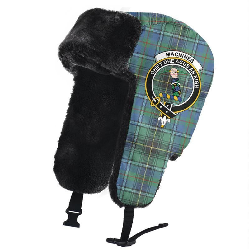 MacInnes Ancient Tartan Classic Crest Trapper Hat