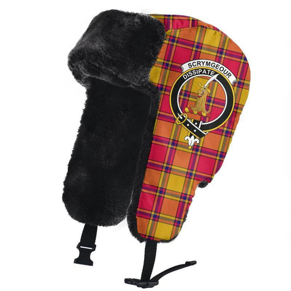 Scrymgeour Tartan Classic Crest Trapper Hat