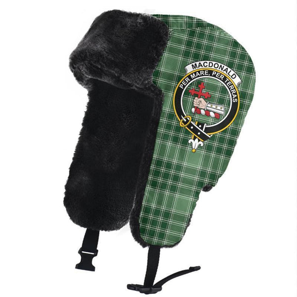 MacDonald Lord of the Isles Hunting Tartan Classic Crest Trapper Hat