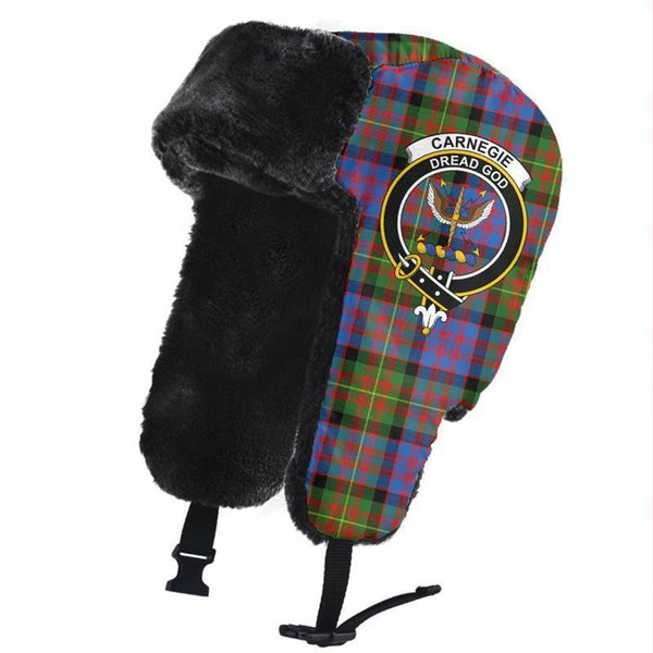 Carnegie Ancient Tartan Classic Crest Trapper Hat