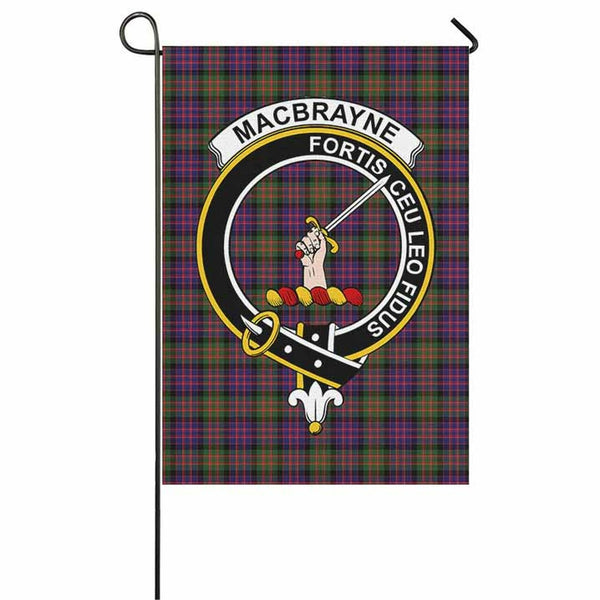 MacBrayne Tartan Classic Crest Garden Flag