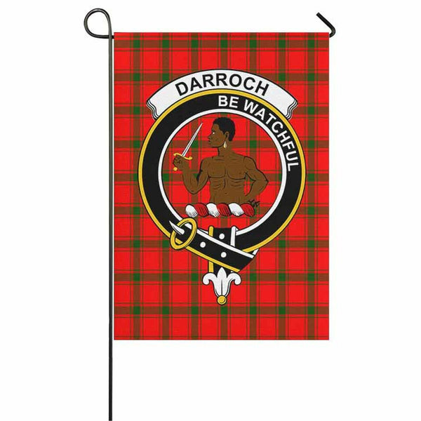 Darroch (Gourock) Tartan Classic Crest Garden Flag