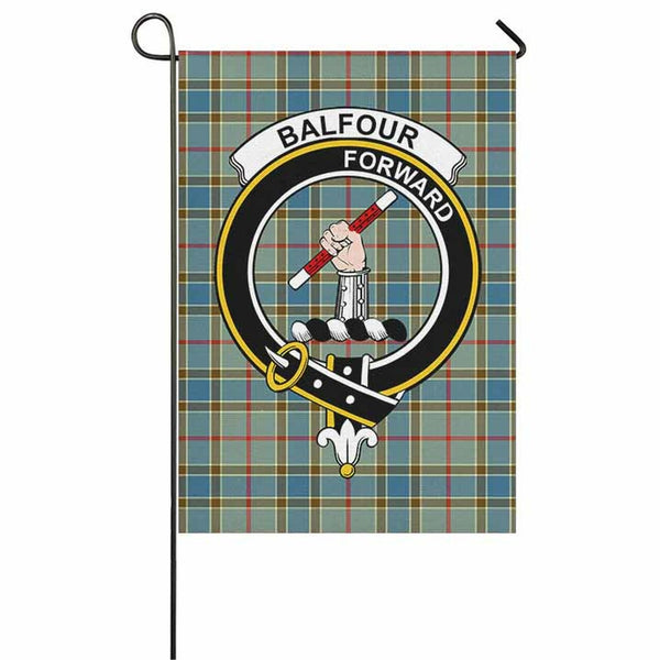 Balfour Tartan Classic Crest Garden Flag