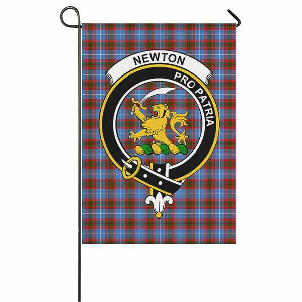 Newton Tartan Classic Crest Garden Flag