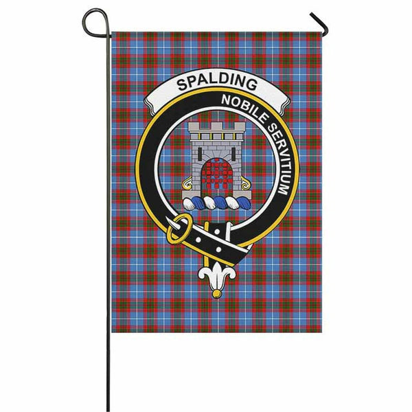 Spalding Tartan Classic Crest Garden Flag