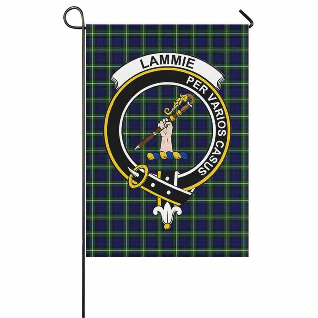 Lammie Tartan Classic Crest Garden Flag