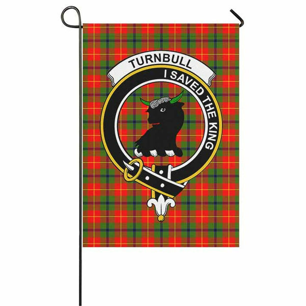 Turnbull Tartan Classic Crest Garden Flag