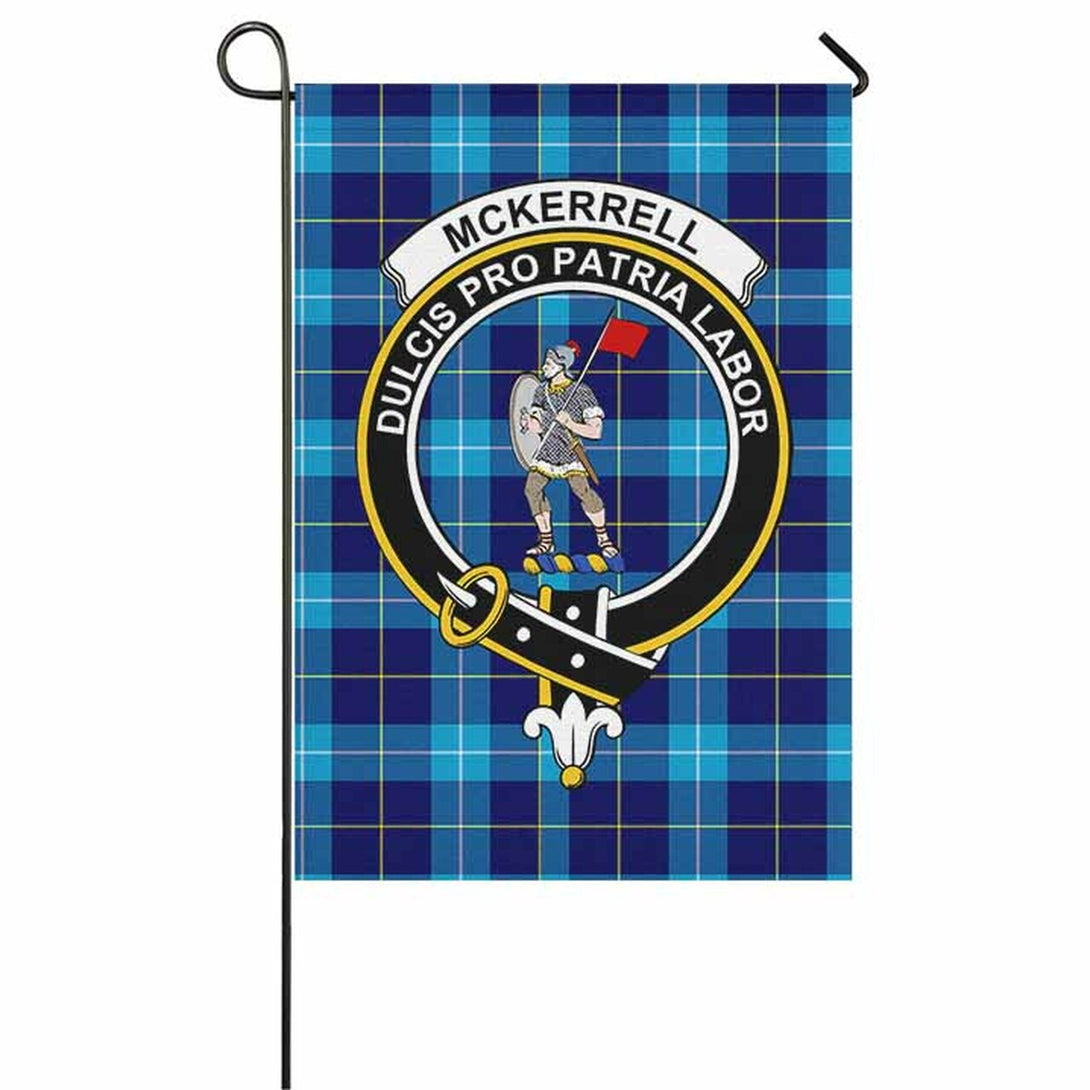 McKerrell Tartan Classic Crest Garden Flag