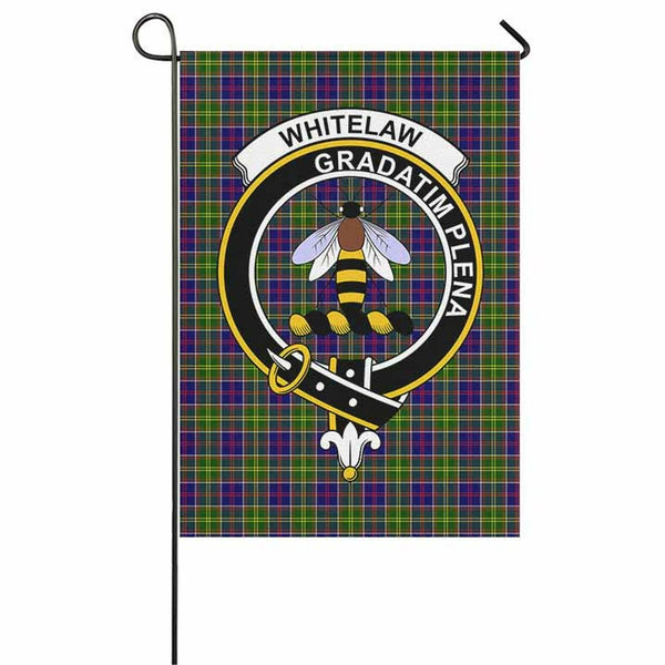 Whitelaw Tartan Classic Crest Garden Flag