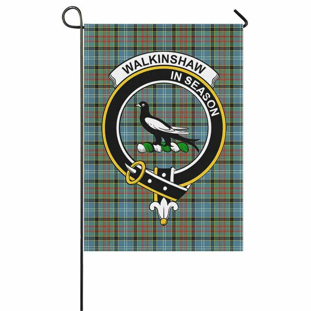 Walkinshaw Tartan Classic Crest Garden Flag