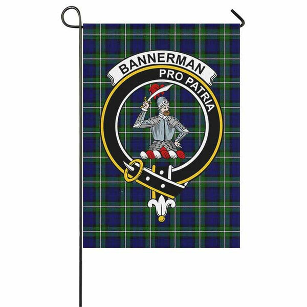 Bannerman Tartan Classic Crest Garden Flag