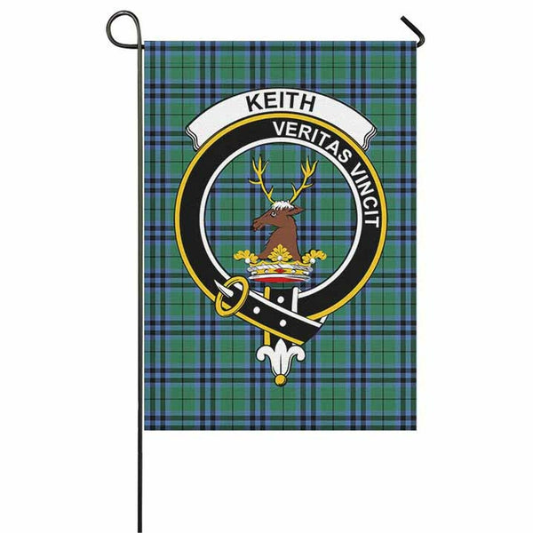 Keith Tartan Classic Crest Garden Flag