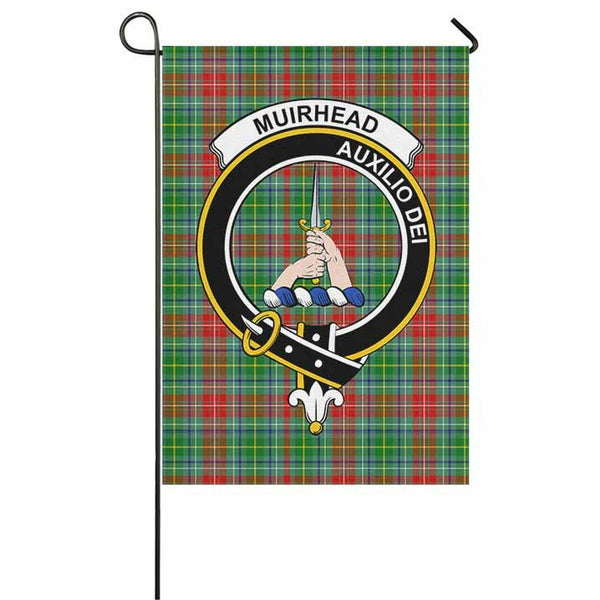 Muirhead Tartan Classic Crest Garden Flag