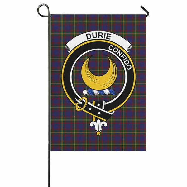 Durie Tartan Classic Crest Garden Flag