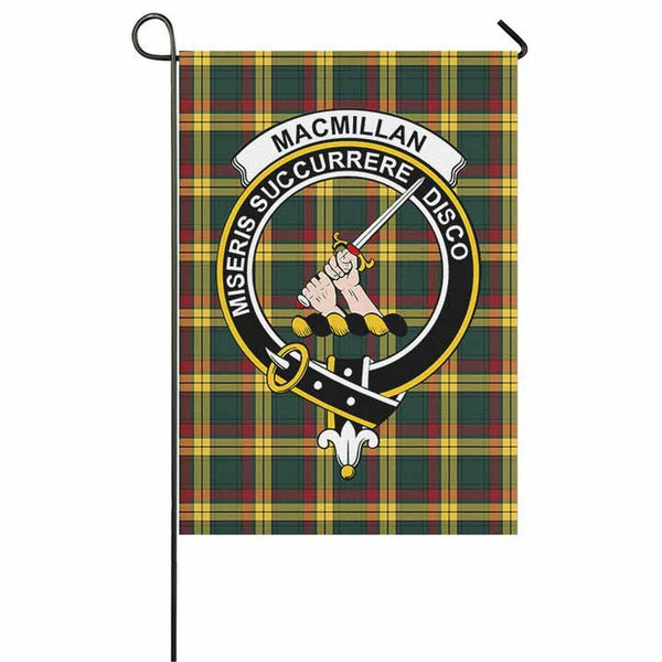 MacMillan Tartan Classic Crest Garden Flag