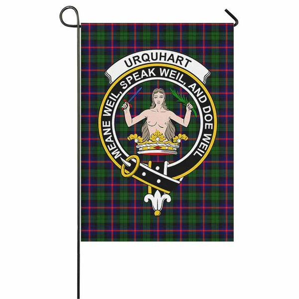 Urquhart Tartan Classic Crest Garden Flag