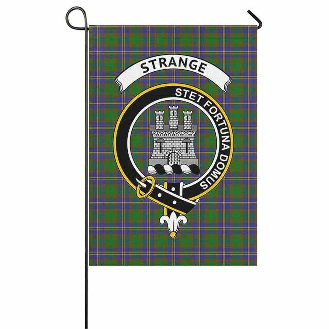 Strange (or Strang) Tartan Classic Crest Garden Flag