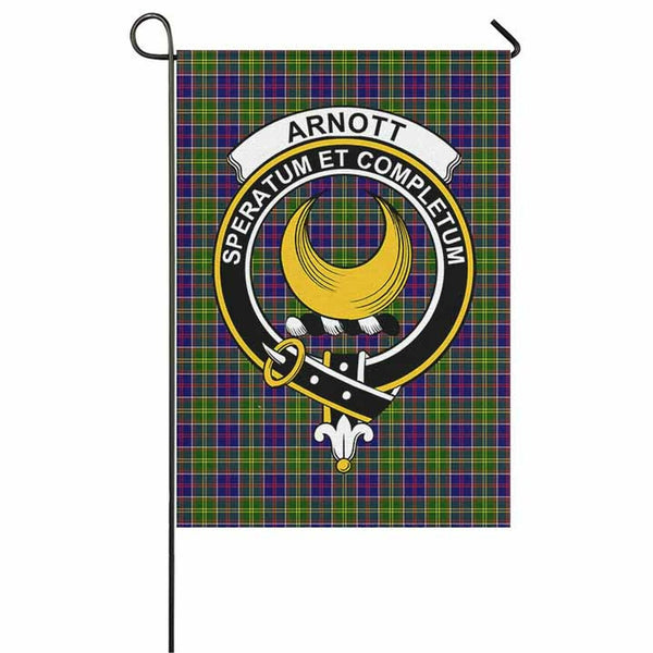 Arnott Tartan Classic Crest Garden Flag