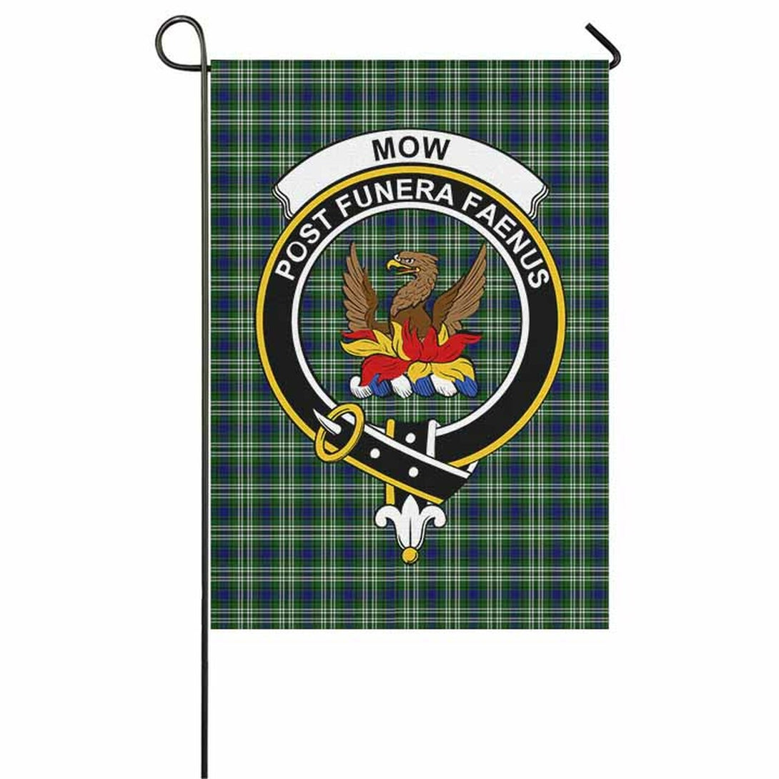 Mow Tartan Classic Crest Garden Flag