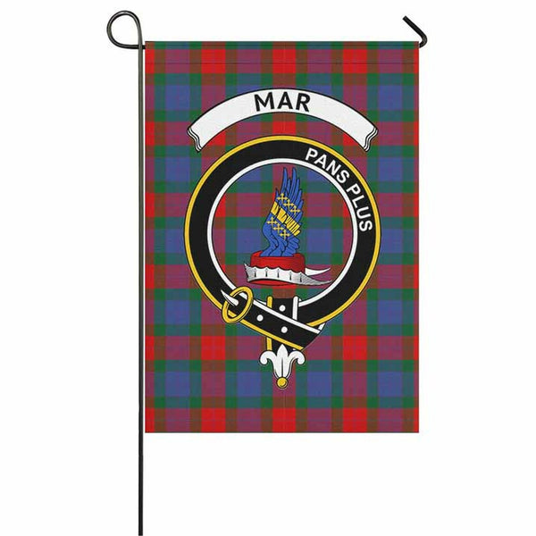 Mar Tartan Classic Crest Garden Flag