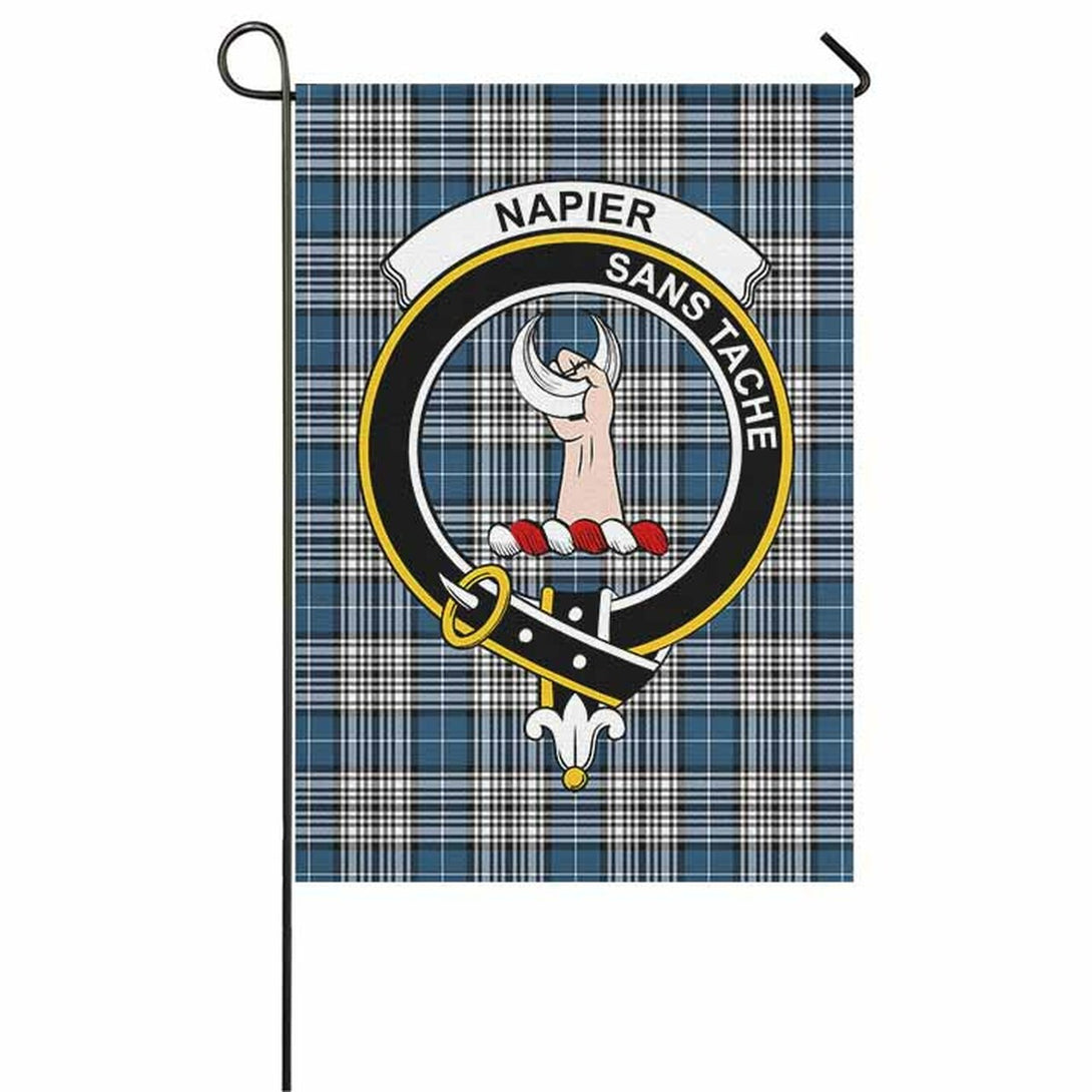 Napier Tartan Classic Crest Garden Flag