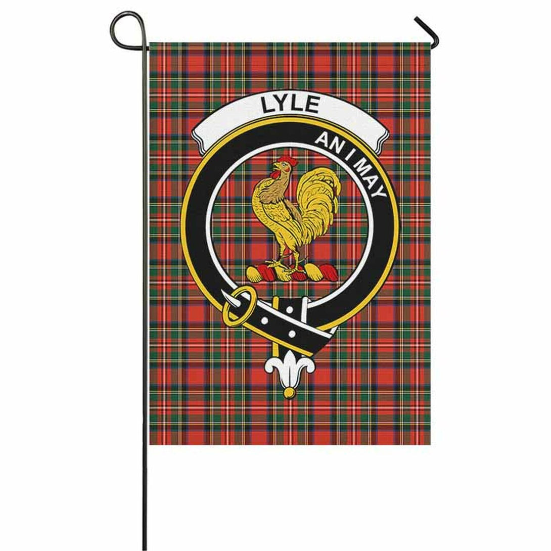 Lyle Tartan Classic Crest Garden Flag