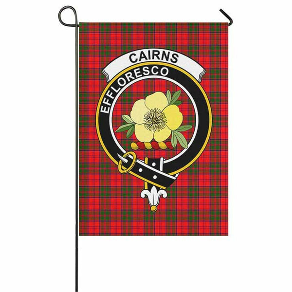 Cairns Tartan Classic Crest Garden Flag