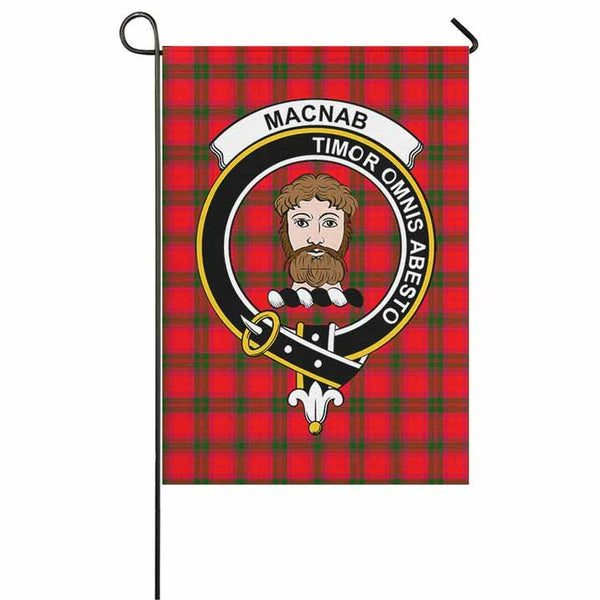 MacNab Tartan Classic Crest Garden Flag