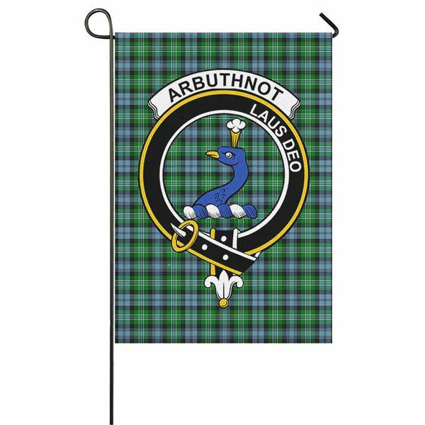 Arbuthnot Tartan Classic Crest Garden Flag