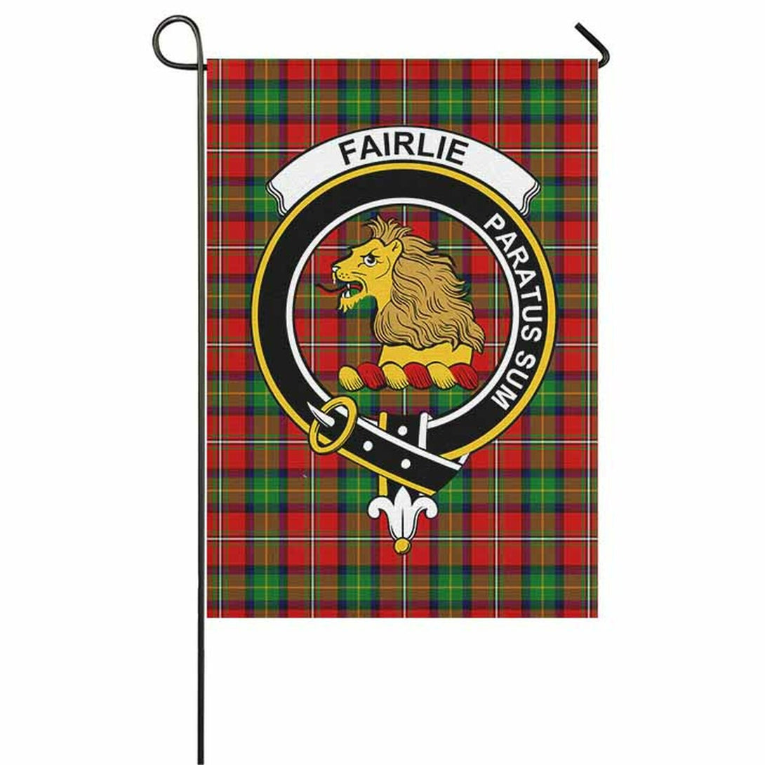 Fairlie Tartan Classic Crest Garden Flag