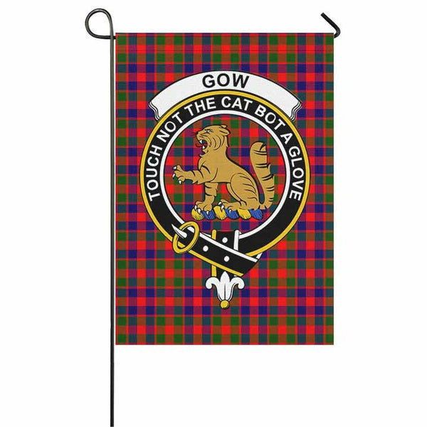 Gow (or McGouan) Tartan Classic Crest Garden Flag