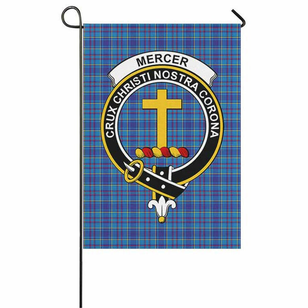 Mercer Tartan Classic Crest Garden Flag