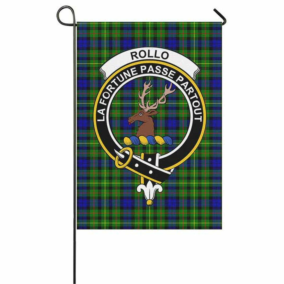 Rollo Tartan Classic Crest Garden Flag