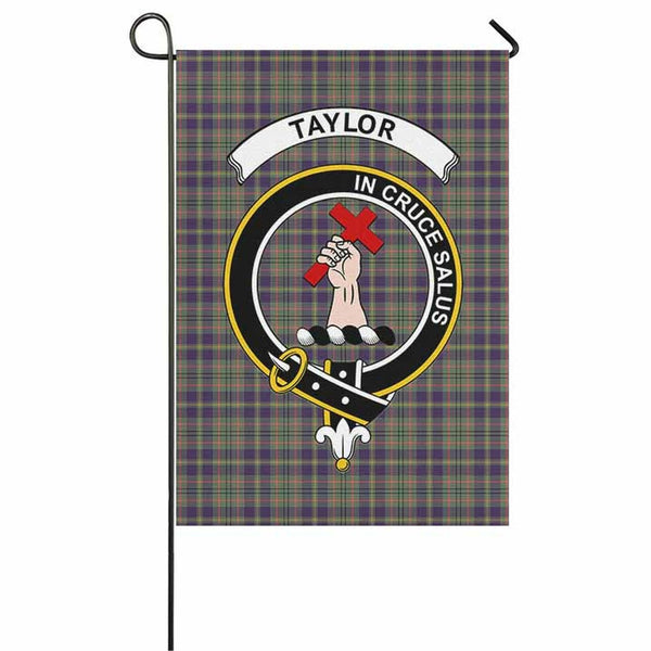 Taylor Tartan Classic Crest Garden Flag