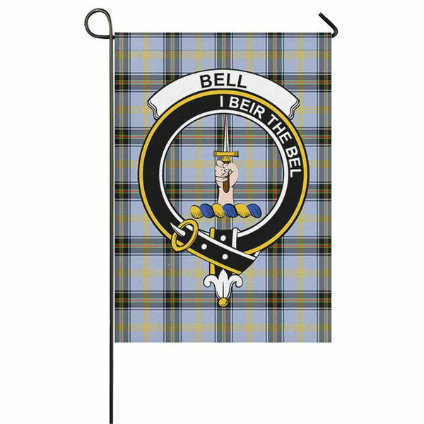 Bell Tartan Classic Crest Garden Flag