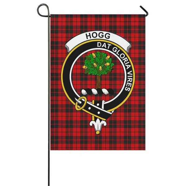 Hogg (or Hog) Tartan Classic Crest Garden Flag