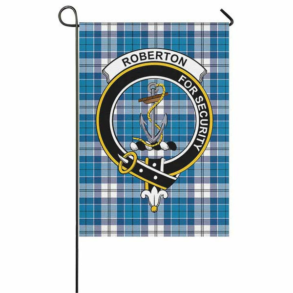 Roberton Tartan Classic Crest Garden Flag