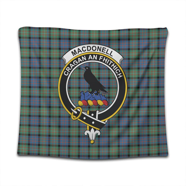 MacDonnell of Glengarry Ancient Tartan Classic Crest Tapestry