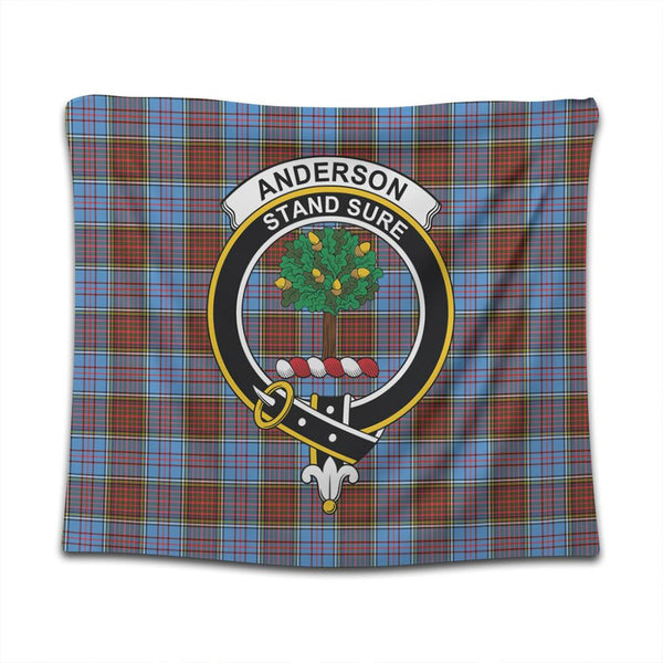 Anderson Modern Tartan Classic Crest Tapestry