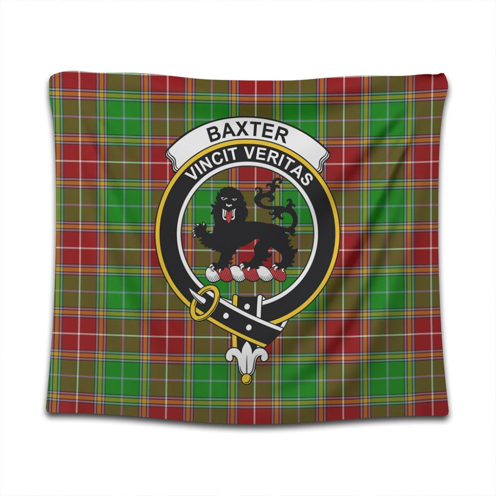 Baxter Tartan Classic Crest Tapestry