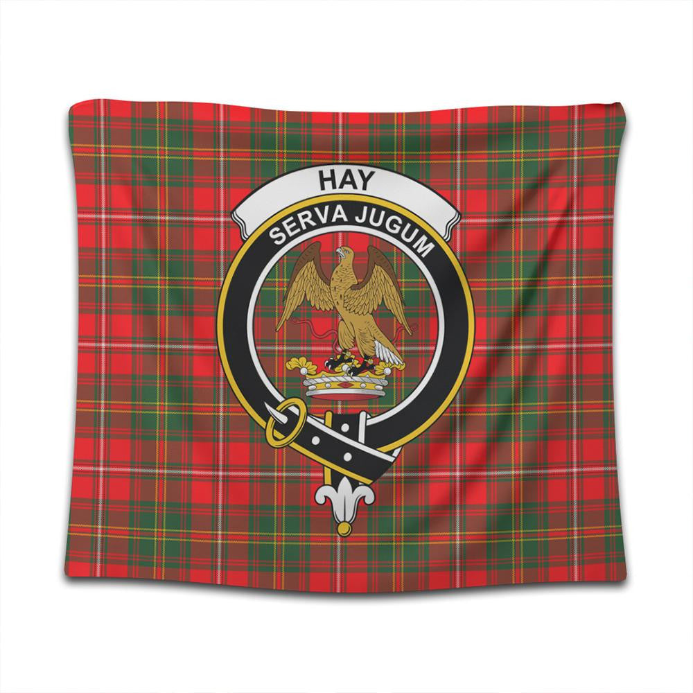 Hay Modern Tartan Classic Crest Tapestry