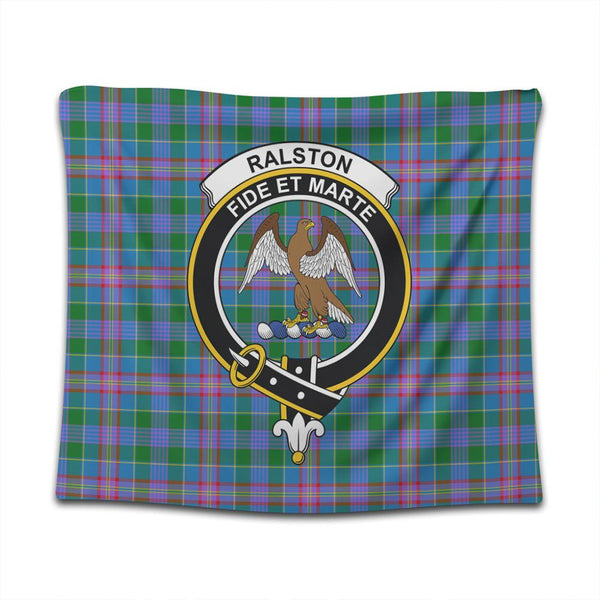 Ralston Tartan Classic Crest Tapestry