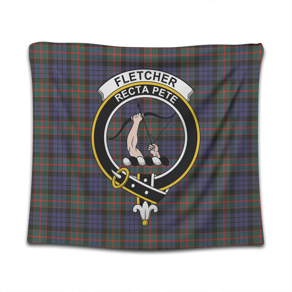 Fletcher of Dunans Tartan Classic Crest Tapestry