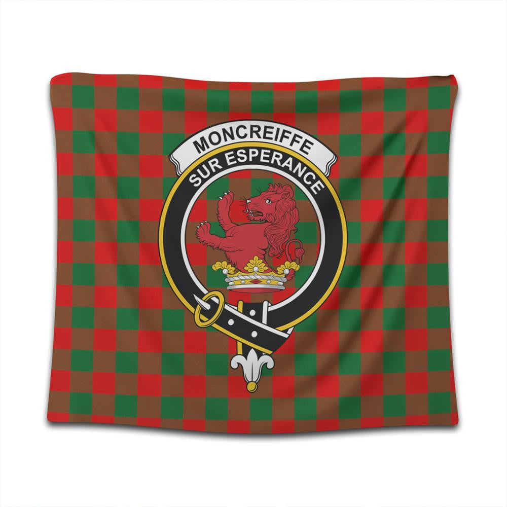 Moncrieffe Tartan Classic Crest Tapestry