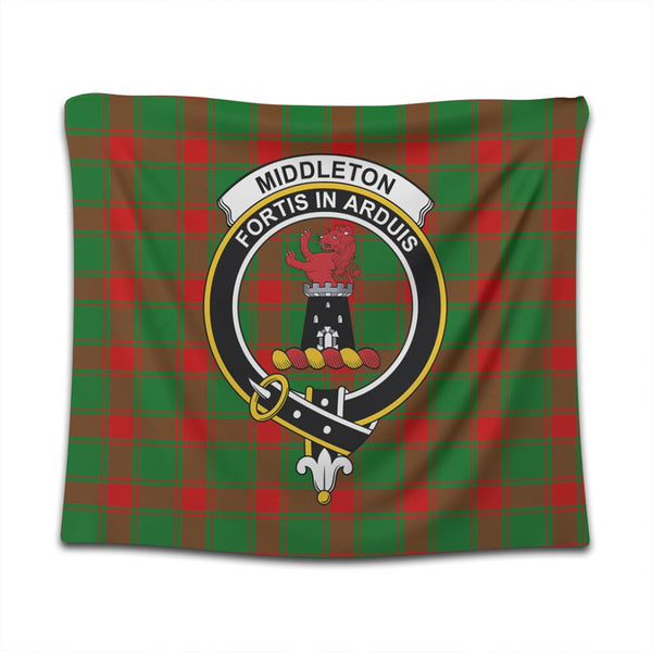 Middleton Modern Tartan Classic Crest Tapestry