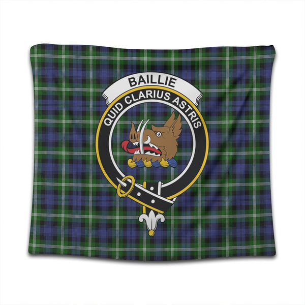 Baillie Modern Tartan Classic Crest Tapestry