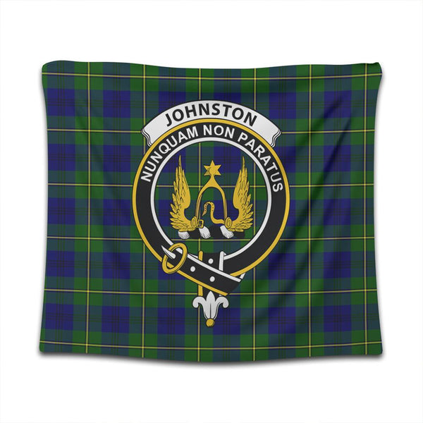 Johnston Modern Tartan Classic Crest Tapestry