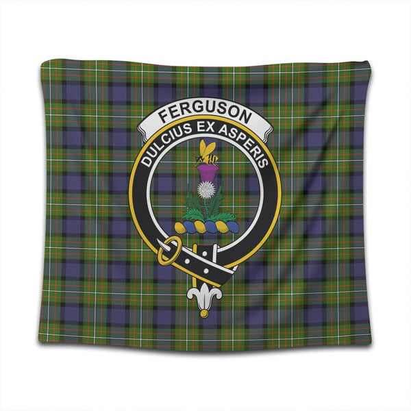 Fergusson Modern Tartan Classic Crest Tapestry