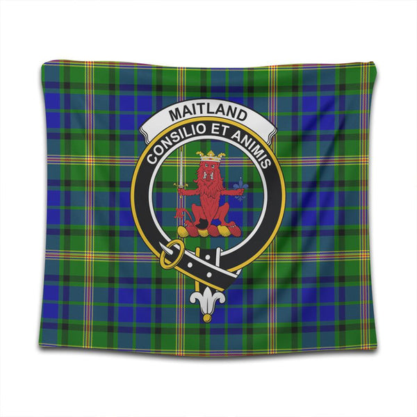 Maitland Tartan Classic Crest Tapestry