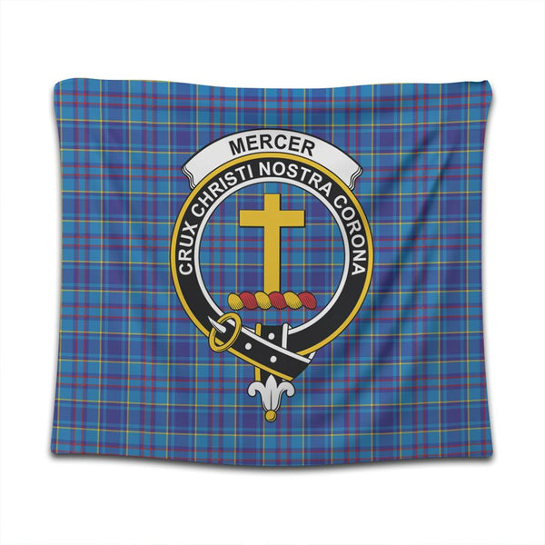 Mercer Modern Tartan Classic Crest Tapestry